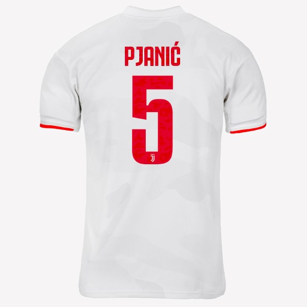 Camiseta Juventus NO.5 Pjanic 2ª 2019-2020 Gris Blanco